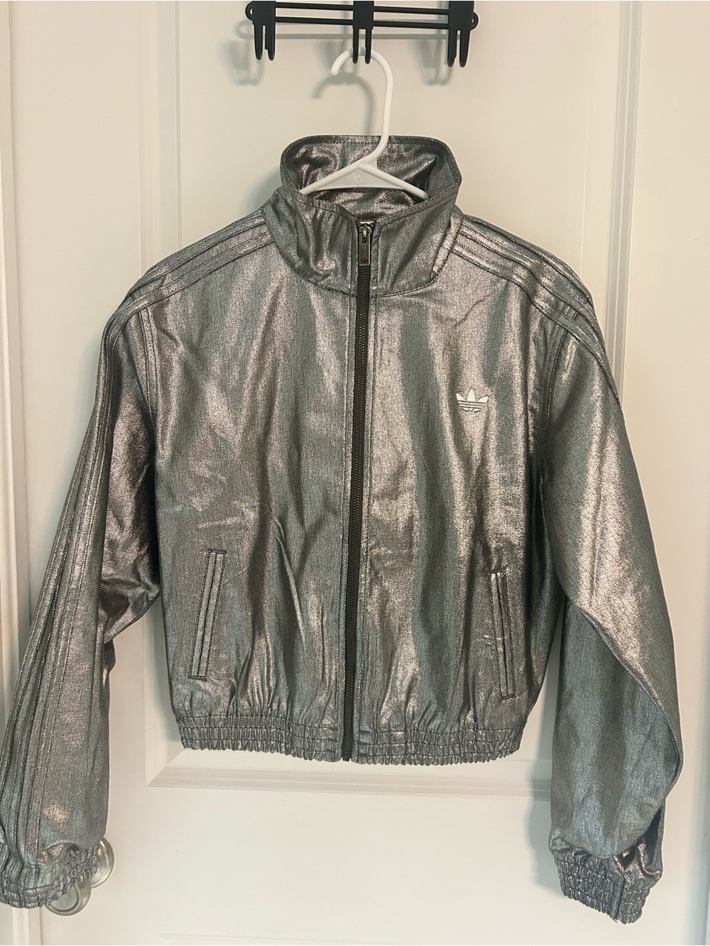 Adidas Firebird Track Top Denim Jacket